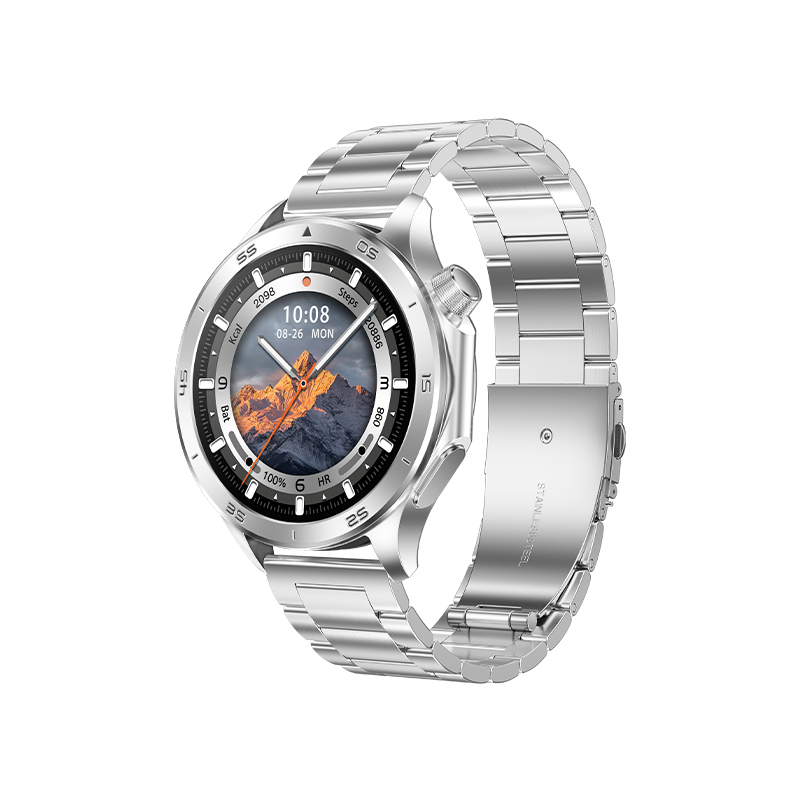 How does the wireless charging module of the smart bracelet achieve a balance between high efficiency and low heat generation?